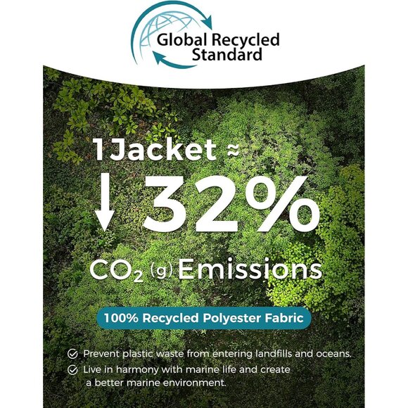 Eco-Conscious Long Puffer Coat for Women – Adjustable Fit & Cozy Warmth - Picture 4 of 6